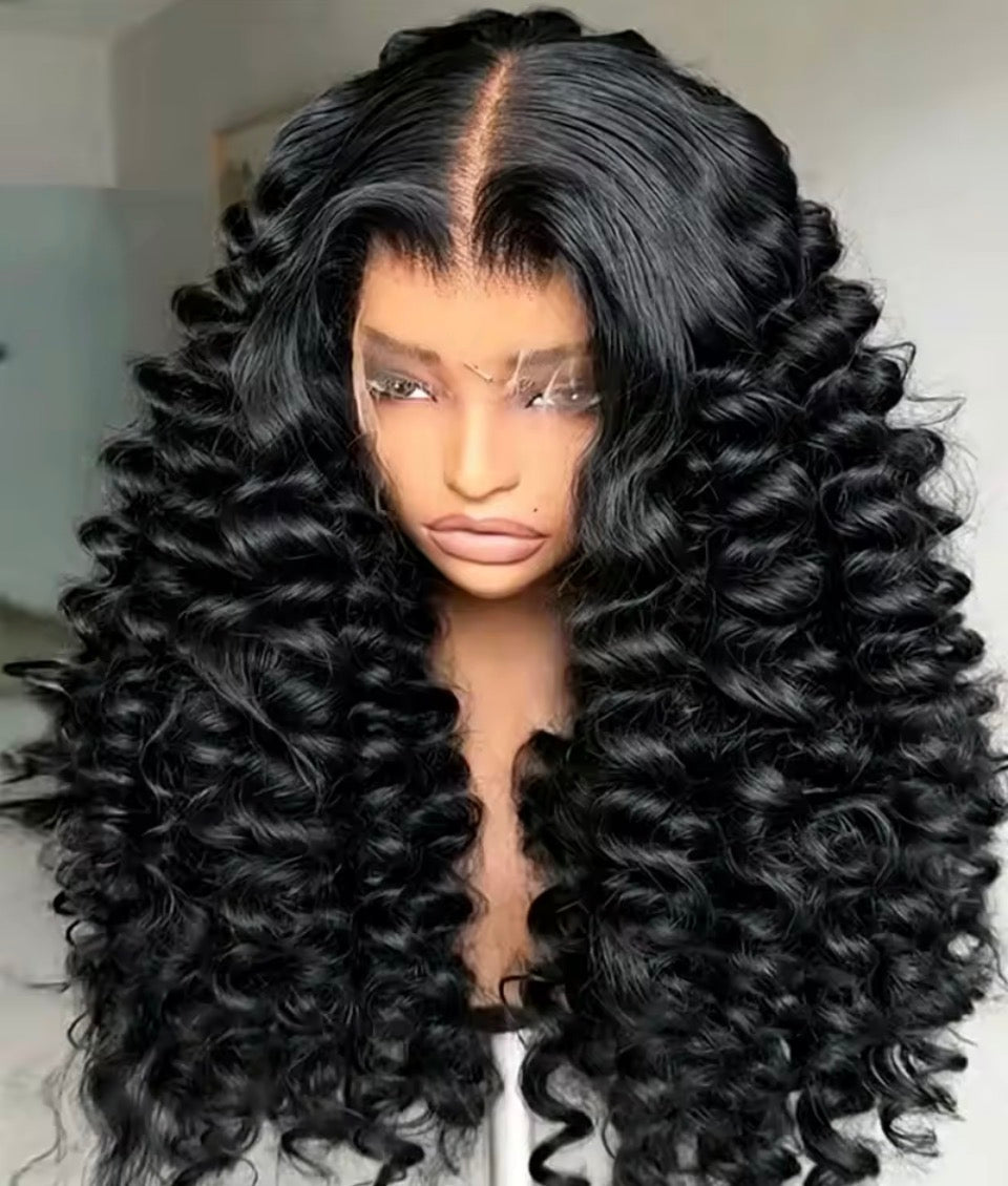 13x4 250% Density HD Loose Deep Wave Brazilian Wig