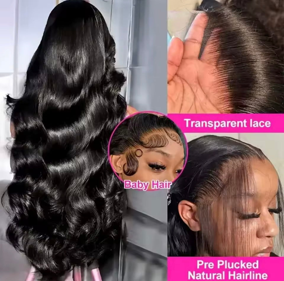 13x4 250% Density Raw Peruvian Body Wave Wig