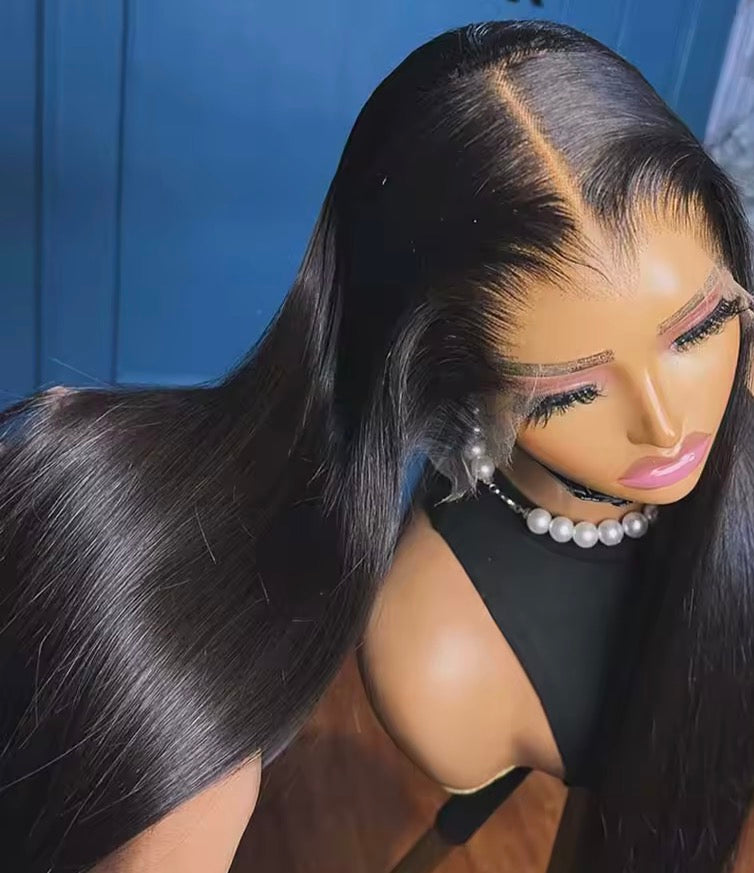 13x4 250% Glueless Silky Straight Wig