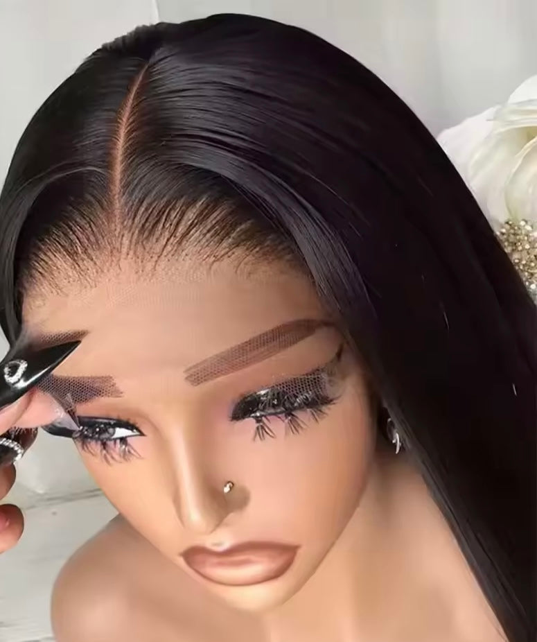 13x4 250% Glueless Silky Straight Wig