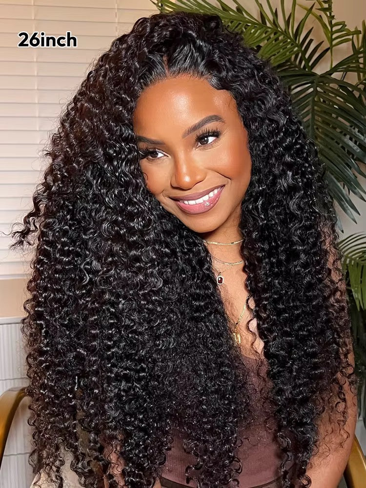 Vietnamese Glueless Deep Curly Wig
